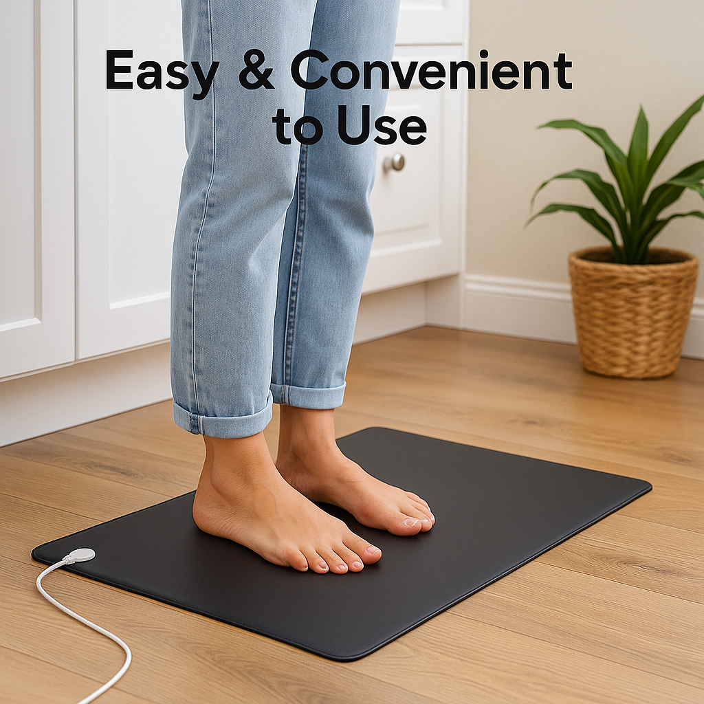 Earthing grounding mat